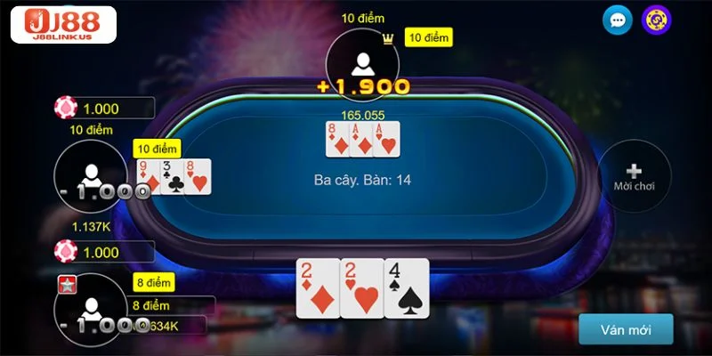 Bài 3 Cây Tại J88: Kỹ Thuật Cược Cho Bàn Chơi Thắng Lớn Bài 3 cây là bộ môn cược thú vị, hấp dẫn tại sân chơi J88.