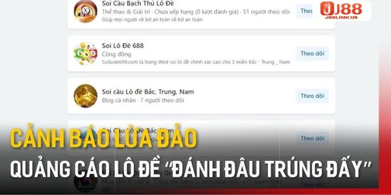 Bán Số Có Uy Tín Không? Kinh Nghiệm Thắng Lớn Tại J88 J88 cảnh báo người chơi về các dịch vụ cho số lô đề.