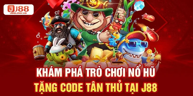 Ưu Đãi J88 Tặng Code – Cơ Hội Vàng Cho Thành Viên Mới Và Cũ Ưu đãi tặng CODE cho người chơi của J88 áp dụng cho mọi đối tượng.